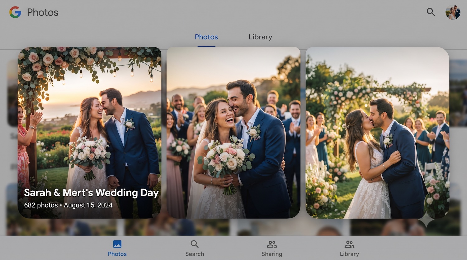 Sarah & Mert düğün albümü — Google Fotoğraflar'da aç
